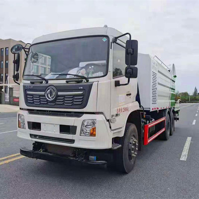 国六东风天锦20方后双桥抑尘洒水车 百米雾炮，守护蓝天白云