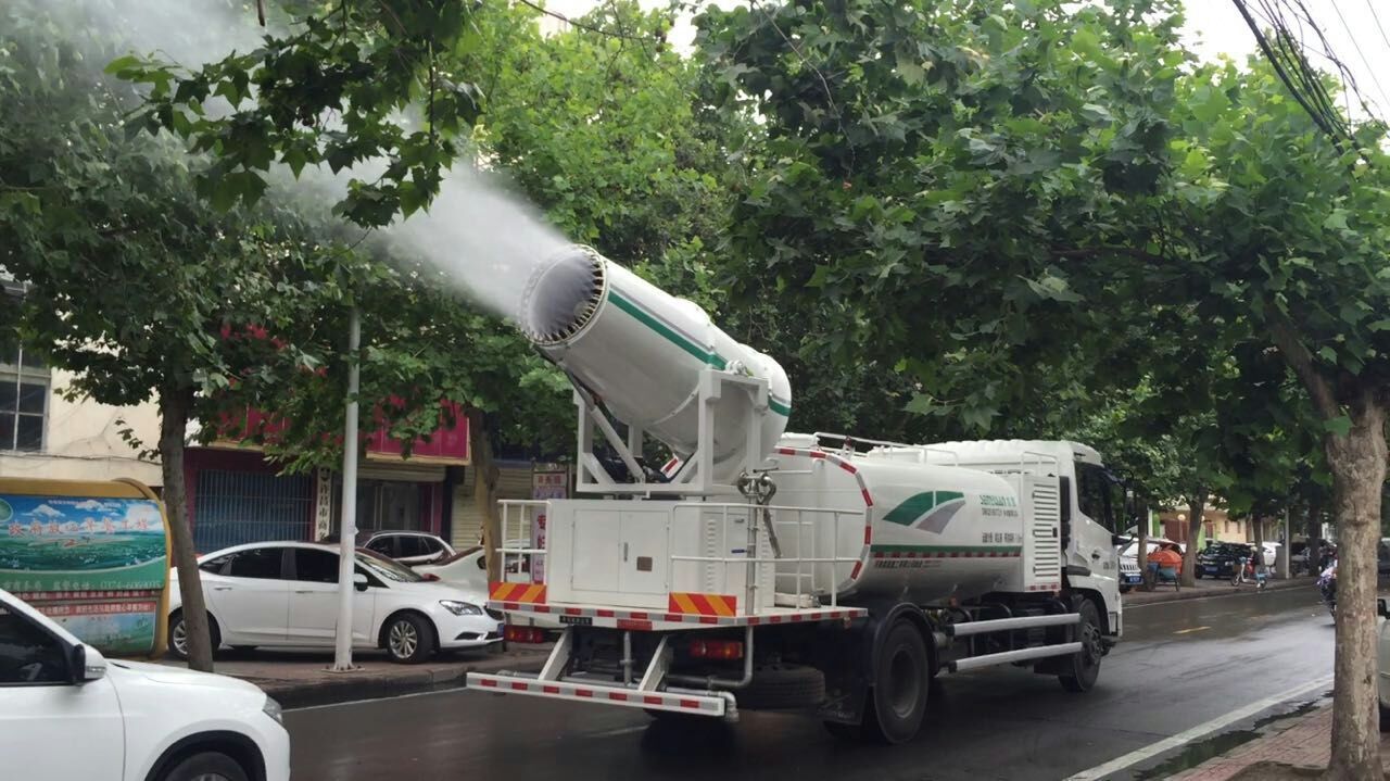 “雾炮车” 从作业利器到环境争论的焦点